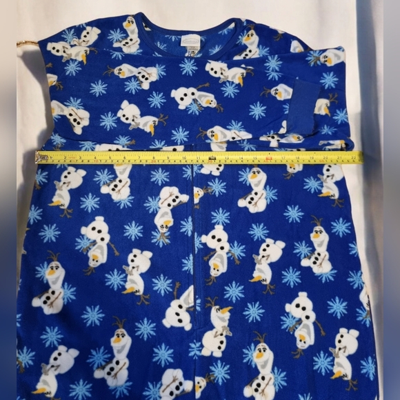 Disney Olaf Cozy Microfleece Onsie ❄️❄️ Pajamas Ladies XL☃️ - Picture 8 of 8
